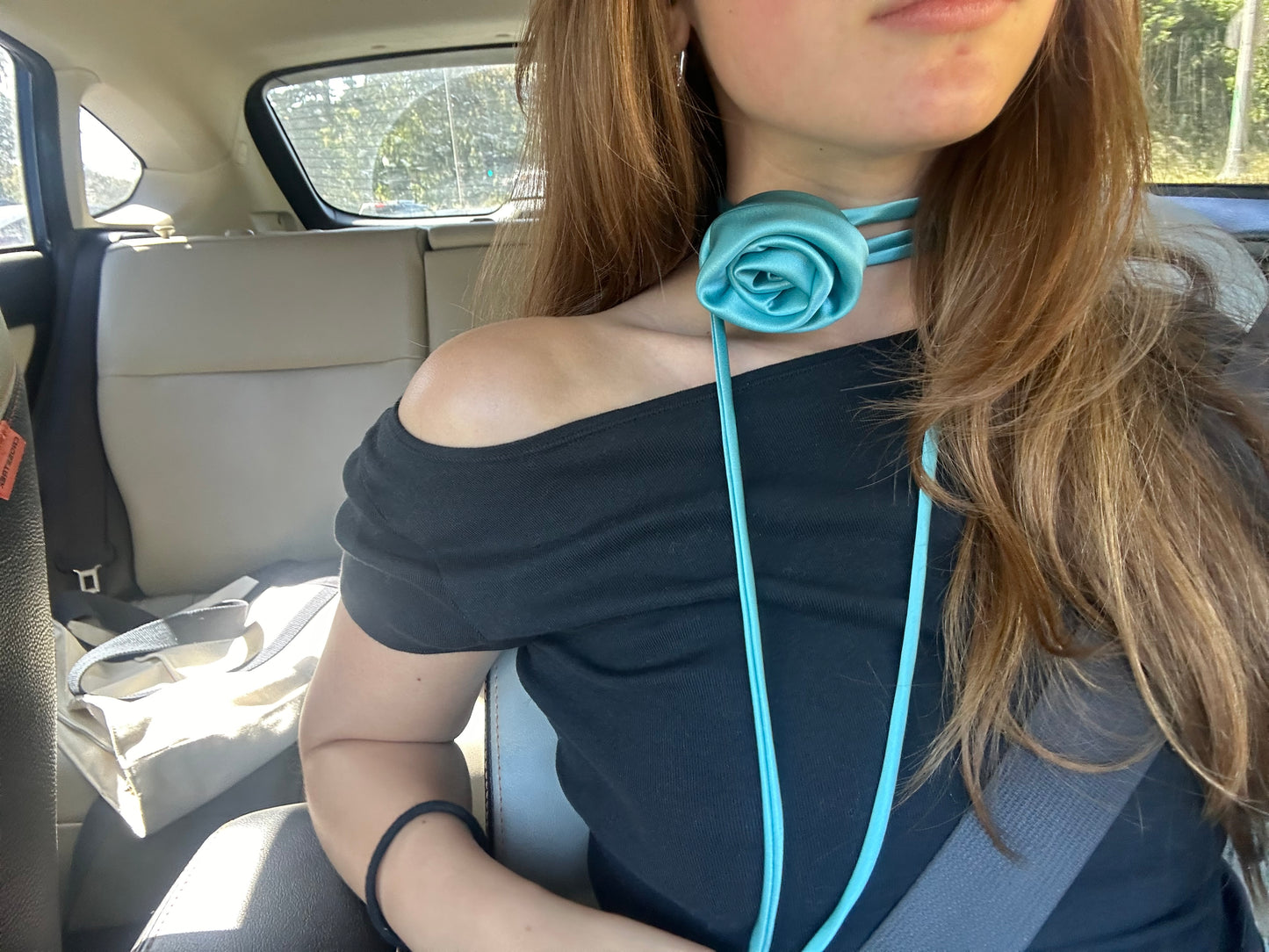 lorraine silk necklace
