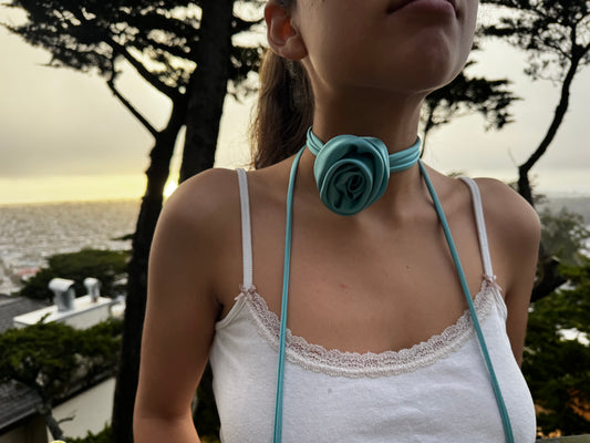 lorraine silk necklace