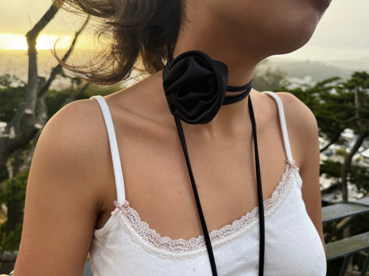 lorraine silk necklace